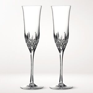 Waterford Lismore Essence Champagne Flutes